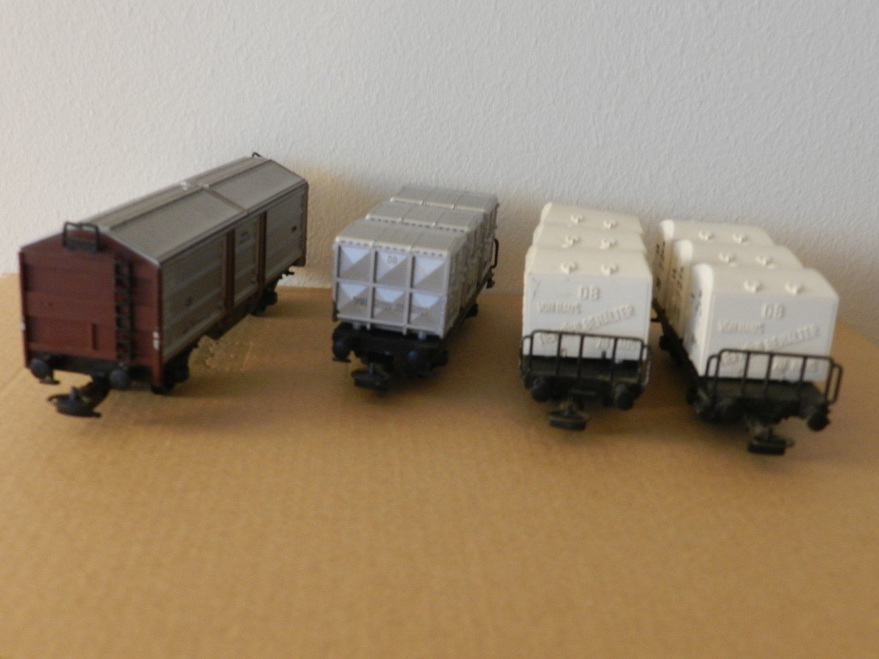 Kleinbahn Modelleisenbahnen: H0 DC KLEINBAHN Güterwagen DB 4 St – Gebraucht aus Arzier-Le Muids von elocin83 3