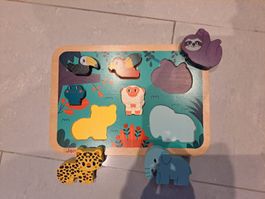 Janod Jungle Holzpuzzle ab 18 Monate