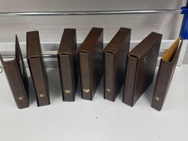 LOT 7x Album für Münzen/Briefmarken /i410