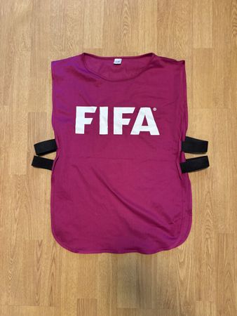 FIFA Fussball Bib, aufwärmen Leibchen, Trikot RARE Pink