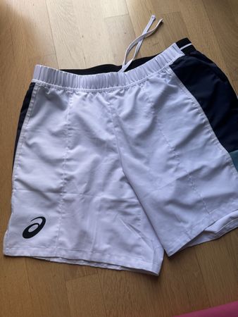 Asics Men Court 7in Short Brilliant White-Size L