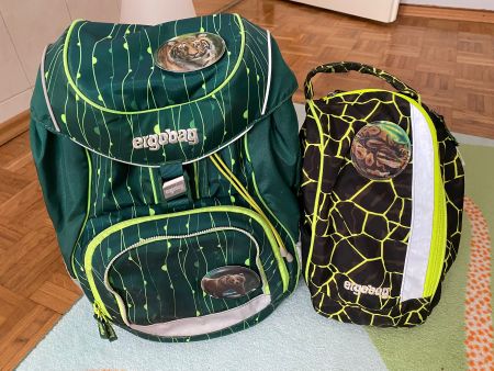 Schulranzen Ergobag mit Turnbeutel
