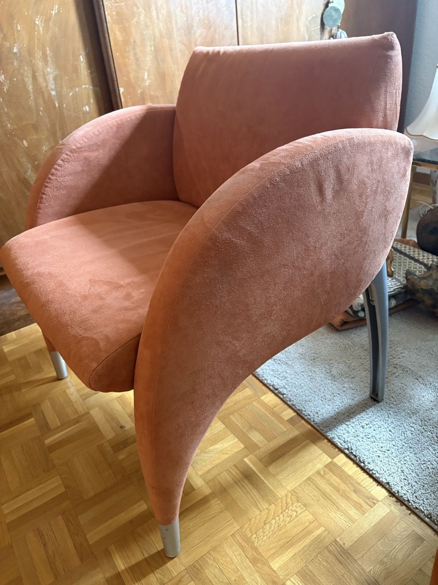 Poltrone: 2x fauteuils SITAG orange style art déco – Usato da Bassins venduto da PBR001 4