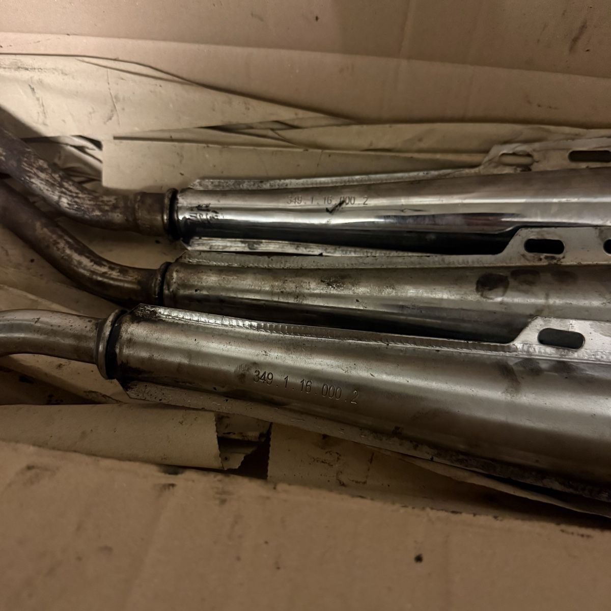 Puch Sistemi di scarico: Puch 22mm Auspuff – Difettoso da Langwiesen venduto da Schwedenpanzer88 2