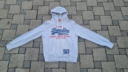 Super Dry / Pullover / Pulli / Hoodie / Herren / Weiss / XL