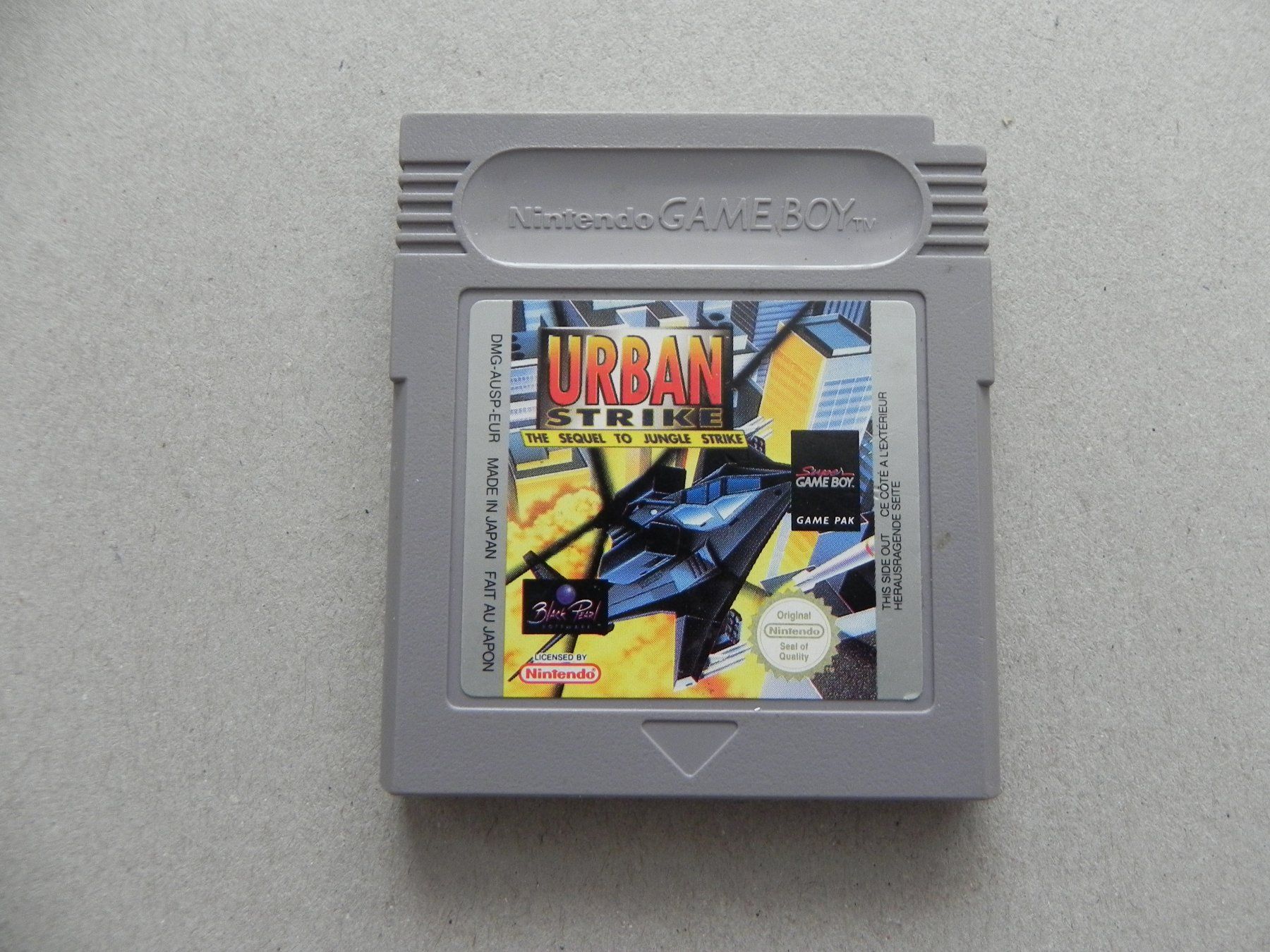 Nintendo Spiele: Nintendo Gameboy Game Boy Spiel Urban Strike – Gebraucht aus Siebnen von krimsie