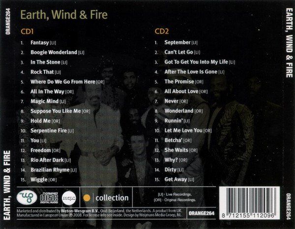 CD: 2 CDs EARTH WIND & FIRE - DISCO-FUNK – Usato da PORRENTRTUY venduto da RABAIS_SPORT 1