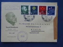 1947 Pro Juventute FDC mit seltener Illustration
