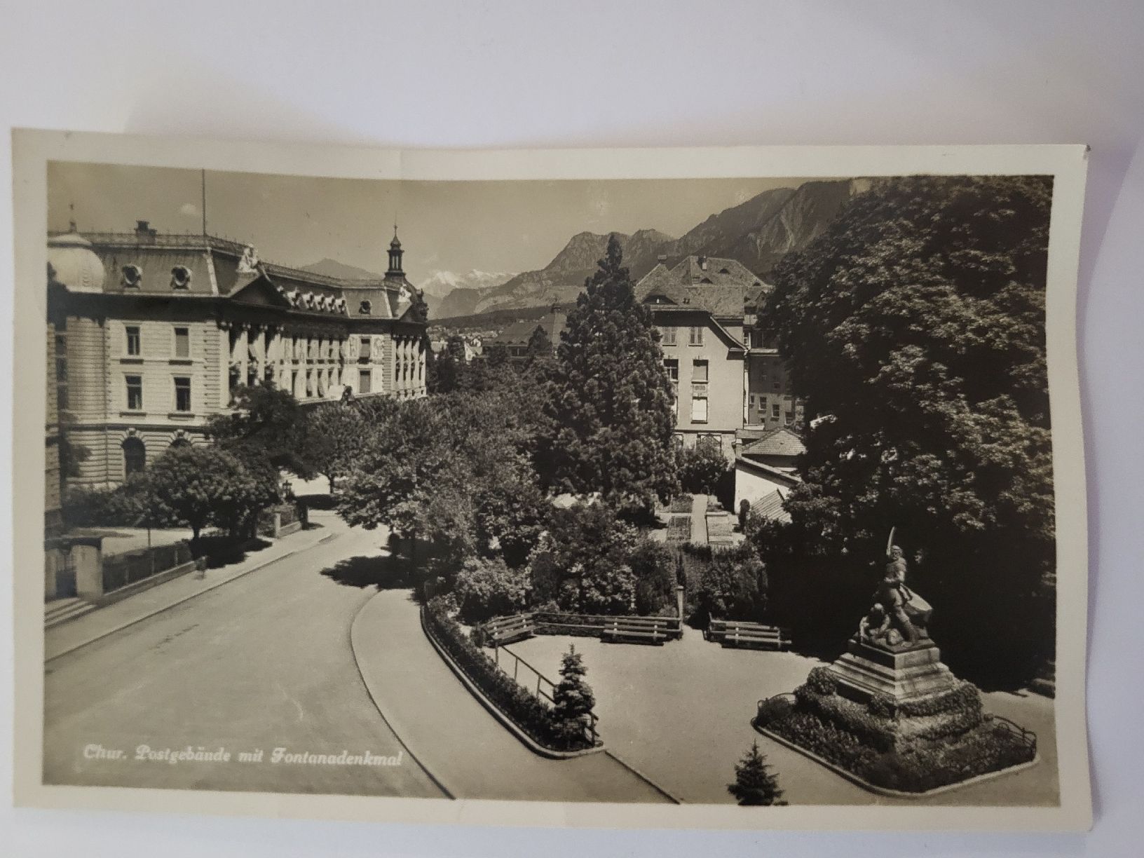 Ansichtskarten: Ansichtskarte Chur Postgebäude Rmu – Gebraucht aus nunningen von mic_88k2