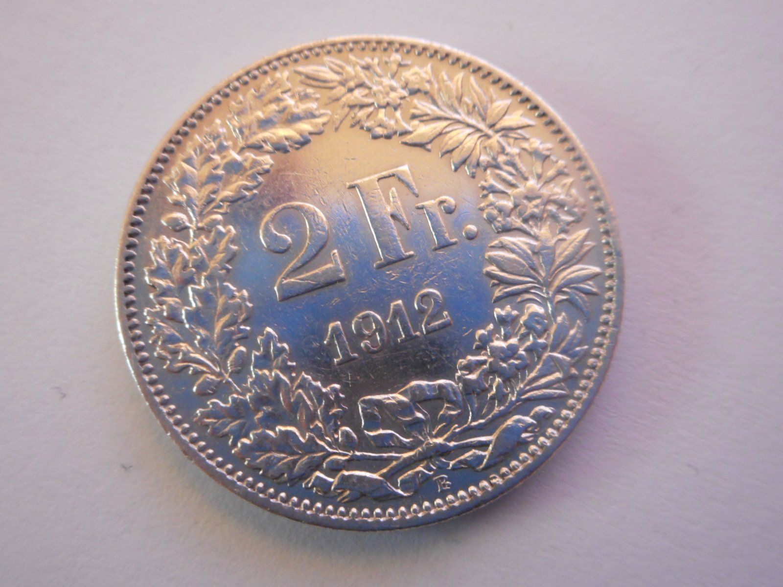Tutti le monete: 2 Fr. 1912 silber  vorz+ – Nuovo (secondo la descrizione) da Kriegstetten venduto da pizlad2010 1