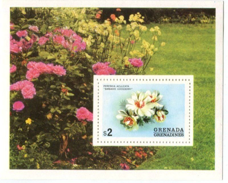 Tutti i francobolli: Block "Blumen". Grenada. – Nuovo e nell'imballaggio originale da Basel venduto da Butsch5