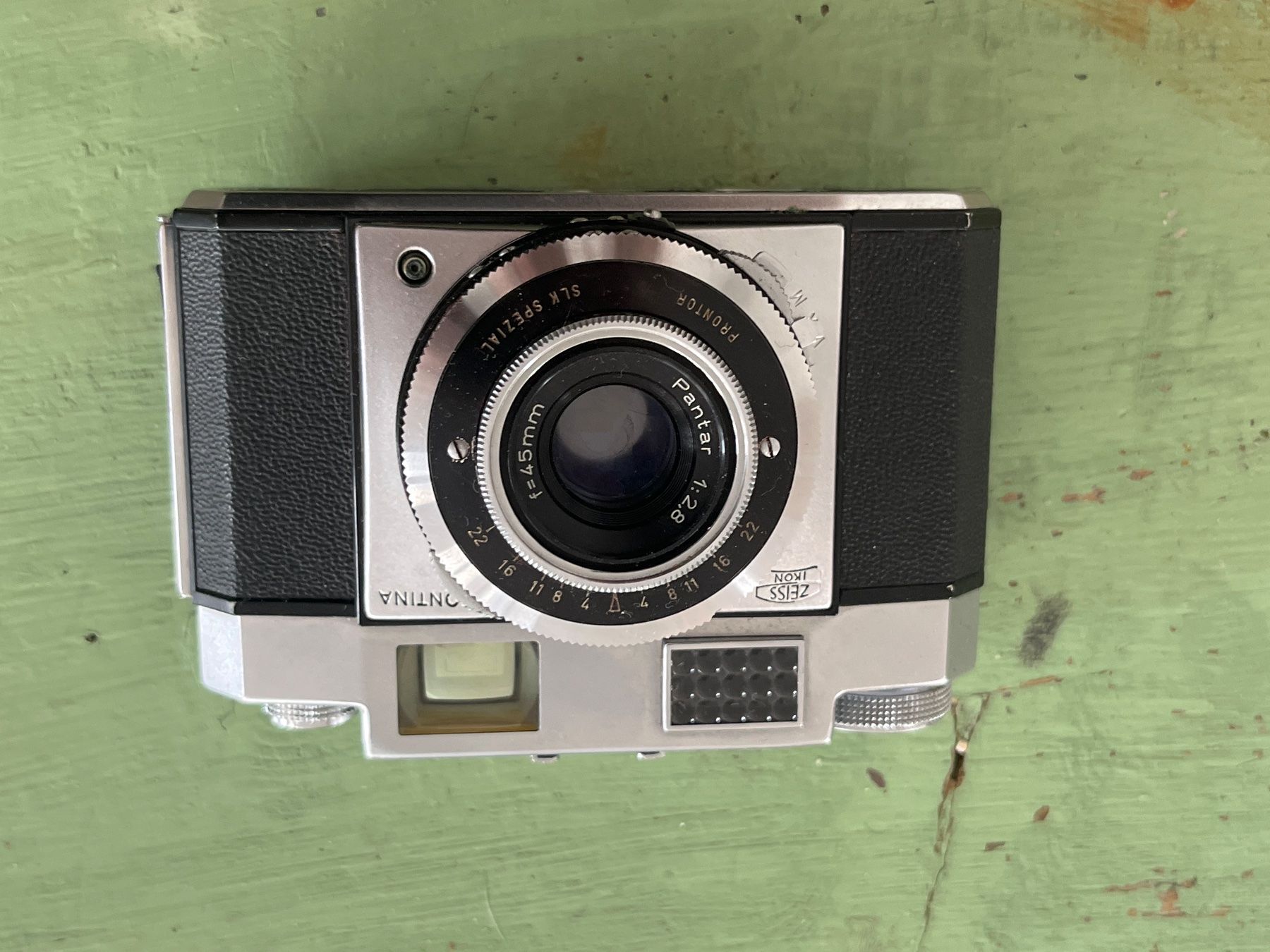 Zeiss Kamera: Zeiss Contina Kamera mit Pantar Objektiv – Defekt aus Chiasso von AzenYa
