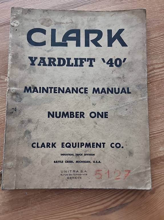 Tutte le macchine: Manuel Clark Yardlift 40 vintage – Usato da La Rippe venduto da Zippette