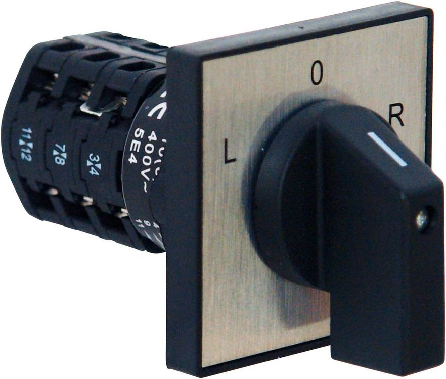 Gehäuse Mit Schalter Für Links-0-Rechtslauf - IP65 Schutzart