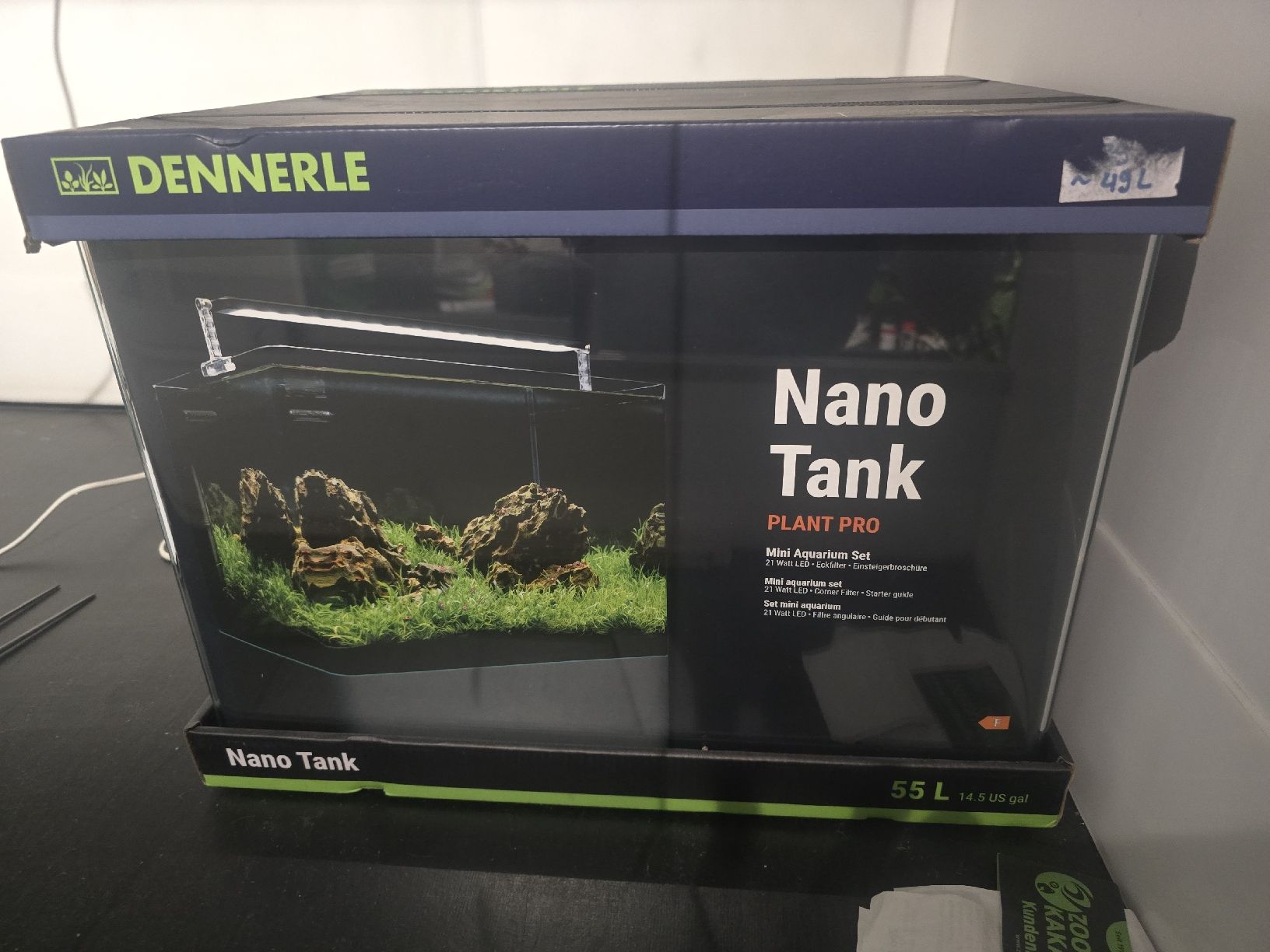 Dennerle Acquari: Dennerle Aquarium 55L – Nuovo e nell'imballaggio originale da Worb venduto da kie_lp2c