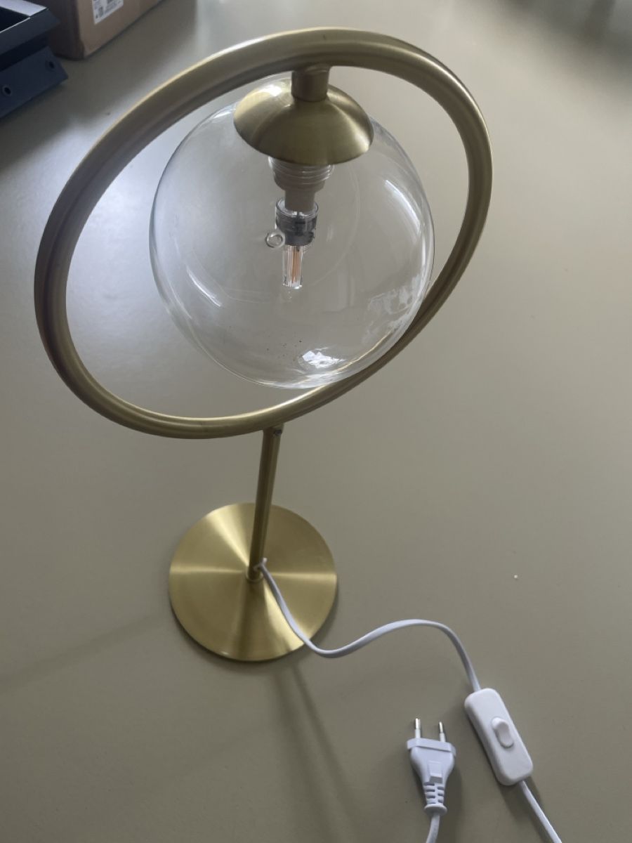 Maisons du monde Lampade: goldene Lampe – Usato da Zollikon venduto da hunzilau 2