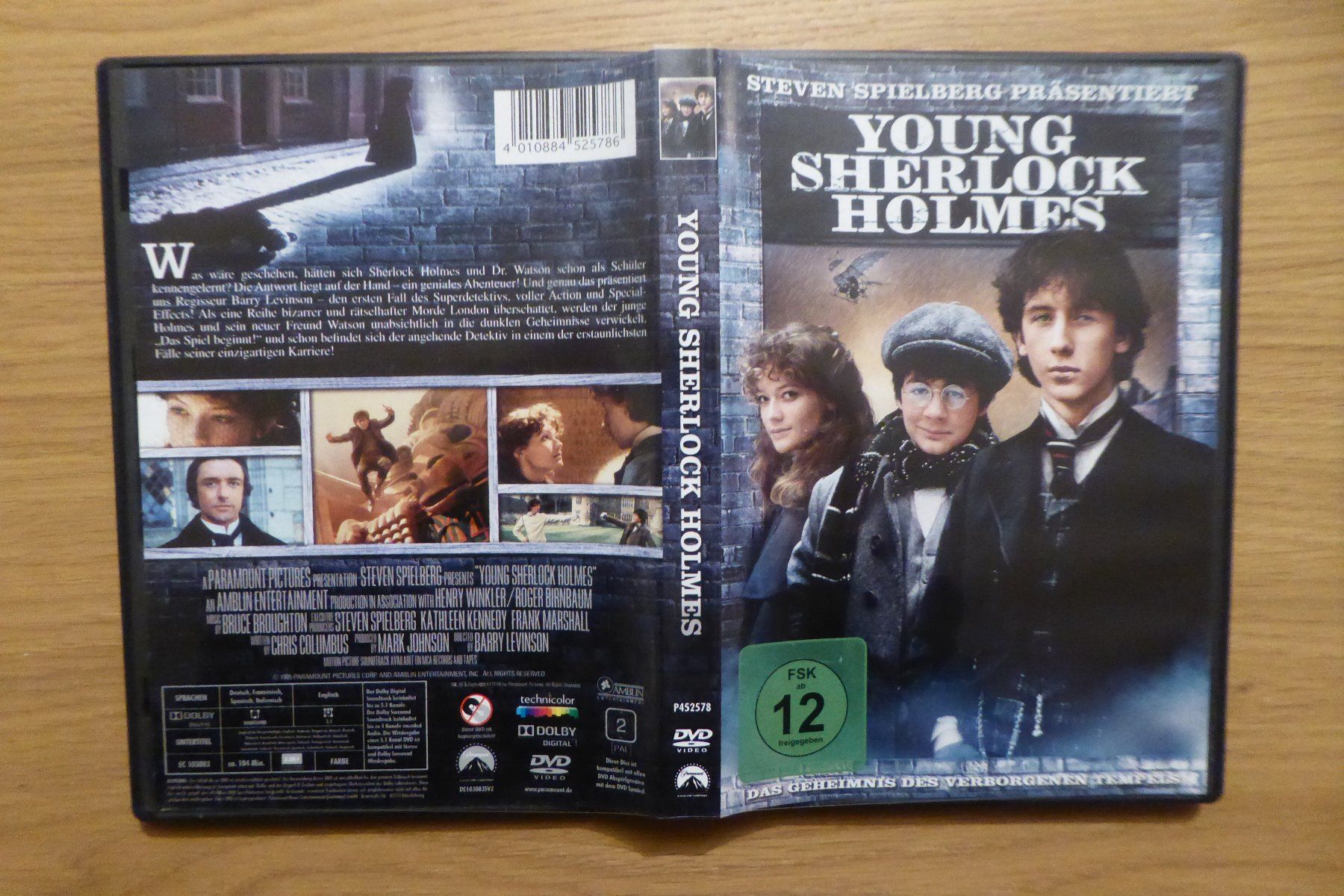 Tutti i DVDs: DVD Young Sherlock Holmes – Usato da Allschwil venduto da Summelsarium