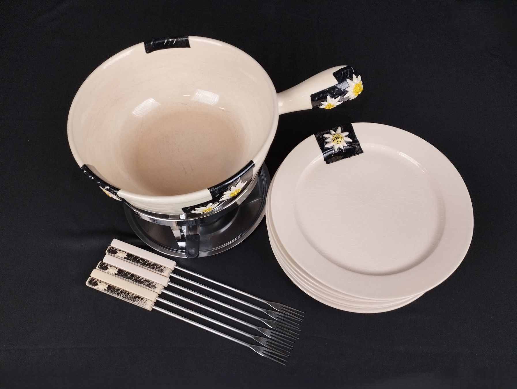 Küchengeräte: SPRING Edelweiss Fondue-Set – Gebraucht aus Schübelbach von Restwert_Schubelbach 1
