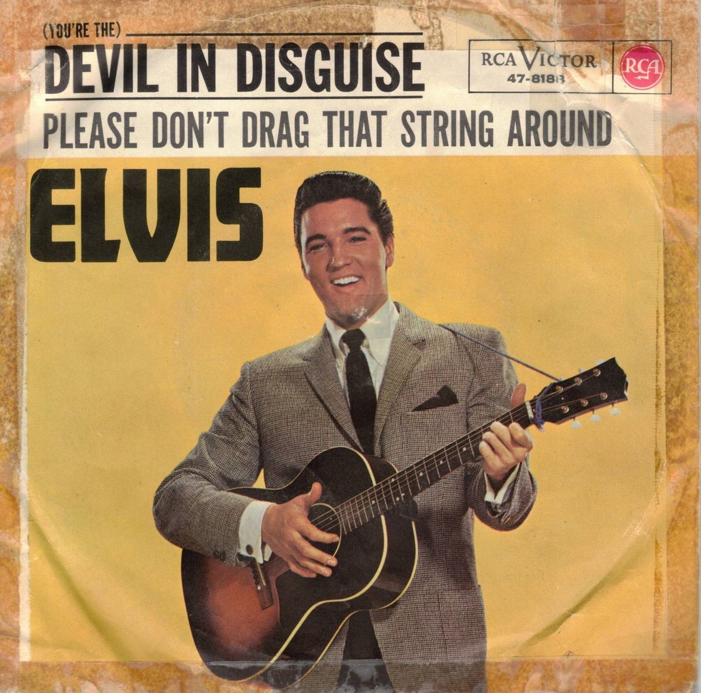 Dischi in vinile: Elvis Presley  --  Devil in Disguise   Single7 – Usato da Oberwil (Dägerlen) venduto da thespecials