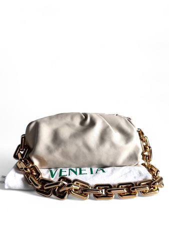 BOTTEGA VENETA  Calfskin The Pouch Chain Sac Tasche