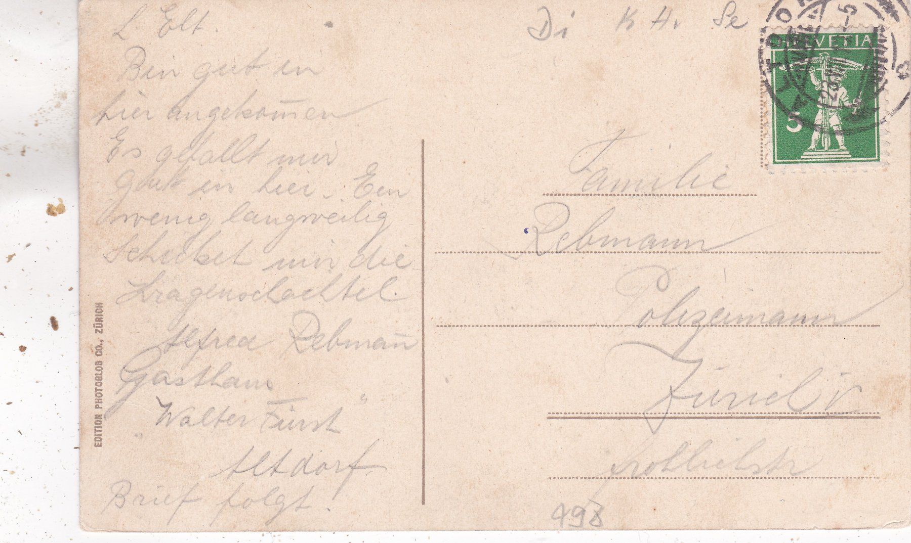 Cartes postales: Altdorf – D'occasion à Herisau par Lisegrat2008 1