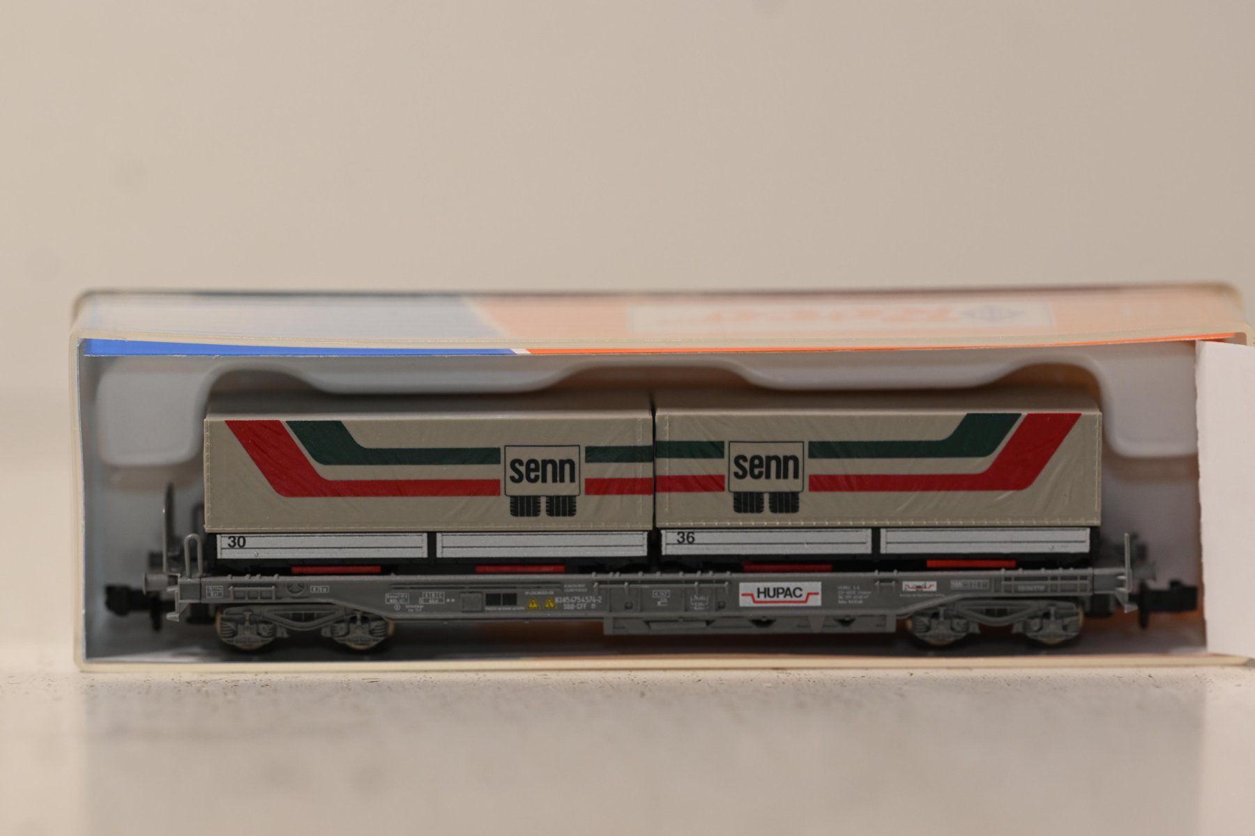 Roco Modellini di ferrovie: Senn   HUPAC Roco Spur N mit OVP – Usato da Laupen ZH venduto da Zmoewe