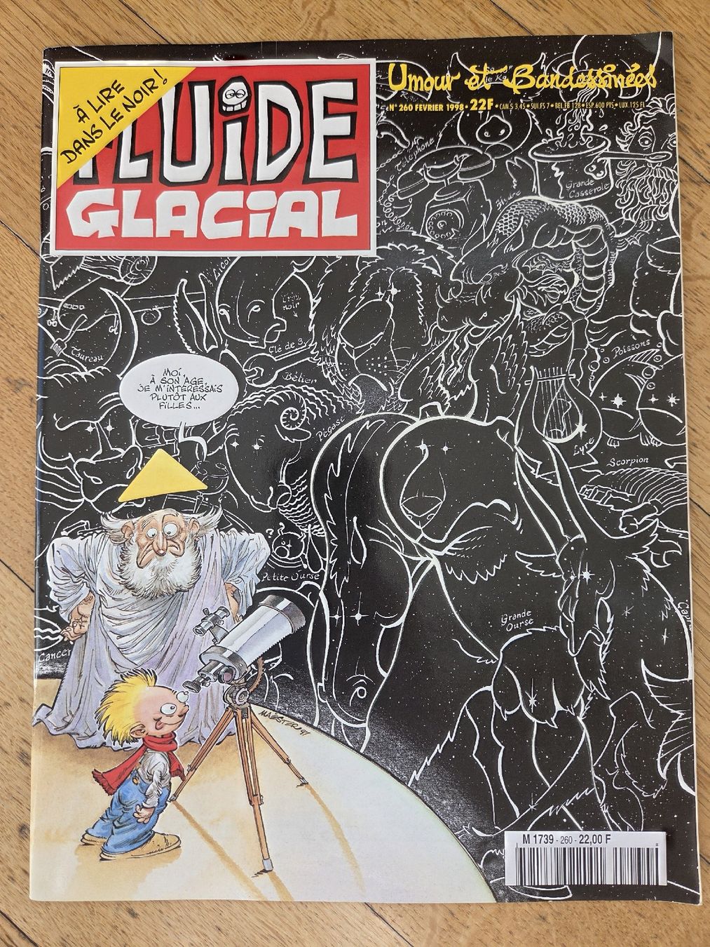 Fumetti: Fluide Glacial #260 Février 1998 – Usato da Territet venduto da Cenh