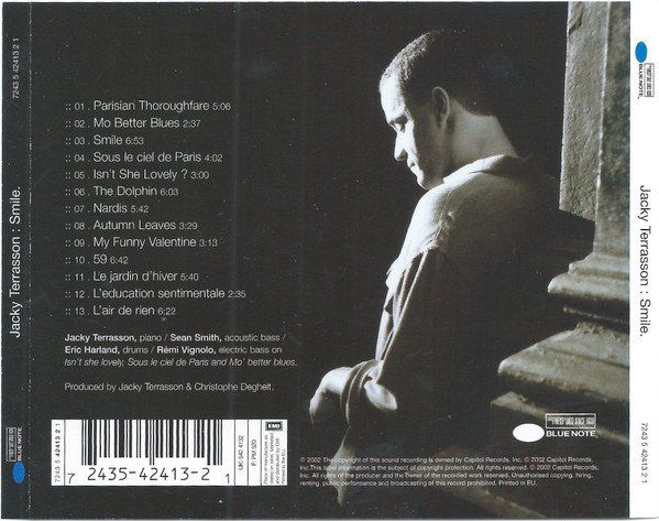 CD: Jacky Terrasson [BLUE NOTE] Sean Smith, Eric Harland, – Usato da Unterbäch venduto da fiqsa 1