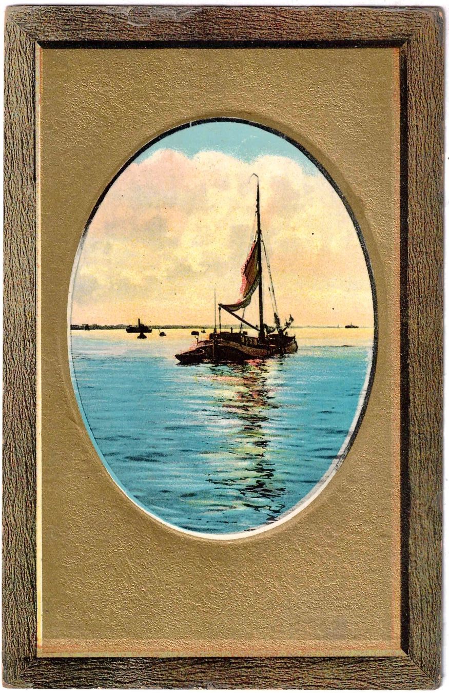 Ansichtskarten: Bootfahrt ib Lausanne ca. 1910 (VD) – Gebraucht aus Oberdorf BL von Hopfehuepfer