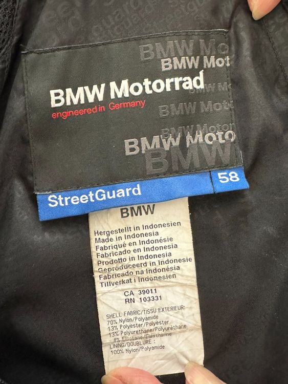 BMW-Motorradjacke Streetguard, Grösse 58 2