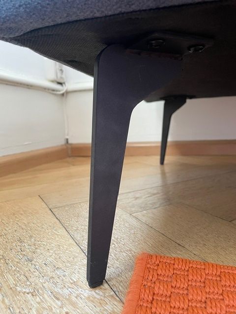 Pfister Divani: Sofa blau schlichtes Design gebrauchter Zustand – Usato da Basel venduto da Basel-4058 3