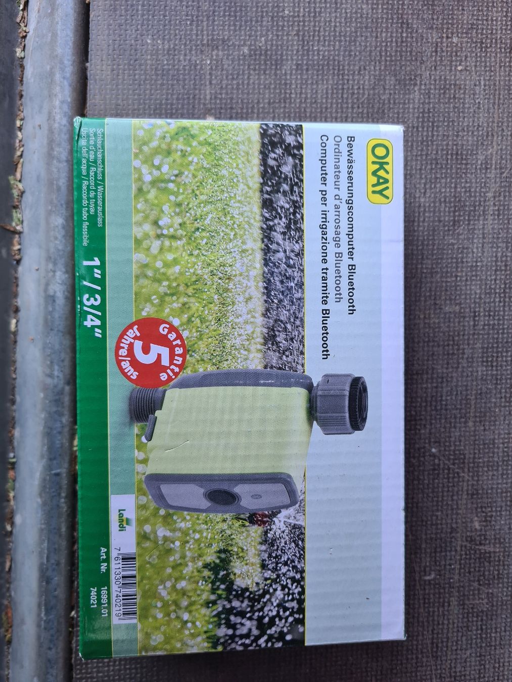 Tubi & Tubi flessibili: Bewässerungscomputer Bluetooth neu und Originalverpackt – Nuovo e nell'imballaggio originale da Dussnang venduto da kevin0812 3