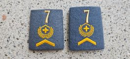 *** Patten /Schulterschlaufen mit Nummer ***