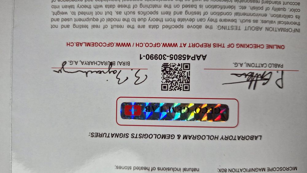 Ciondoli: 18K Gelbgold Anhänger mit Saphir (6.45 ct) & Zertifikat – Nuovo e nell'imballaggio originale da Hinwil venduto da GOS08 9