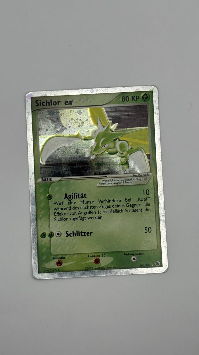 Pokémon Carte collezionabili: Sichlor Ex holo 102/109 Ex Ruby & Sapphire – Usato da Belprahon venduto da Rob_ain