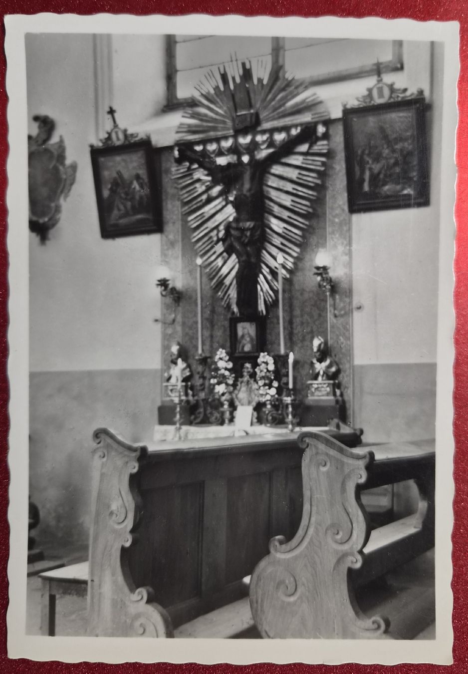 Ansichtskarten: Bruneck Kreuz in der Spitalkirche – Neu (gemäss Beschreibung) aus Melchnau von Arthurius