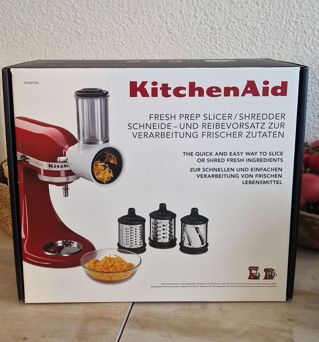 Kitchenaid Elettrodomestici da cucina: KitchenAid Schneide- und Reibevorsatz – Nuovo (secondo la descrizione) da Baden venduto da Katschin