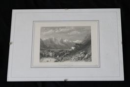 antikes Bild / Stich *NEAR FELDKIRCH* (GK)