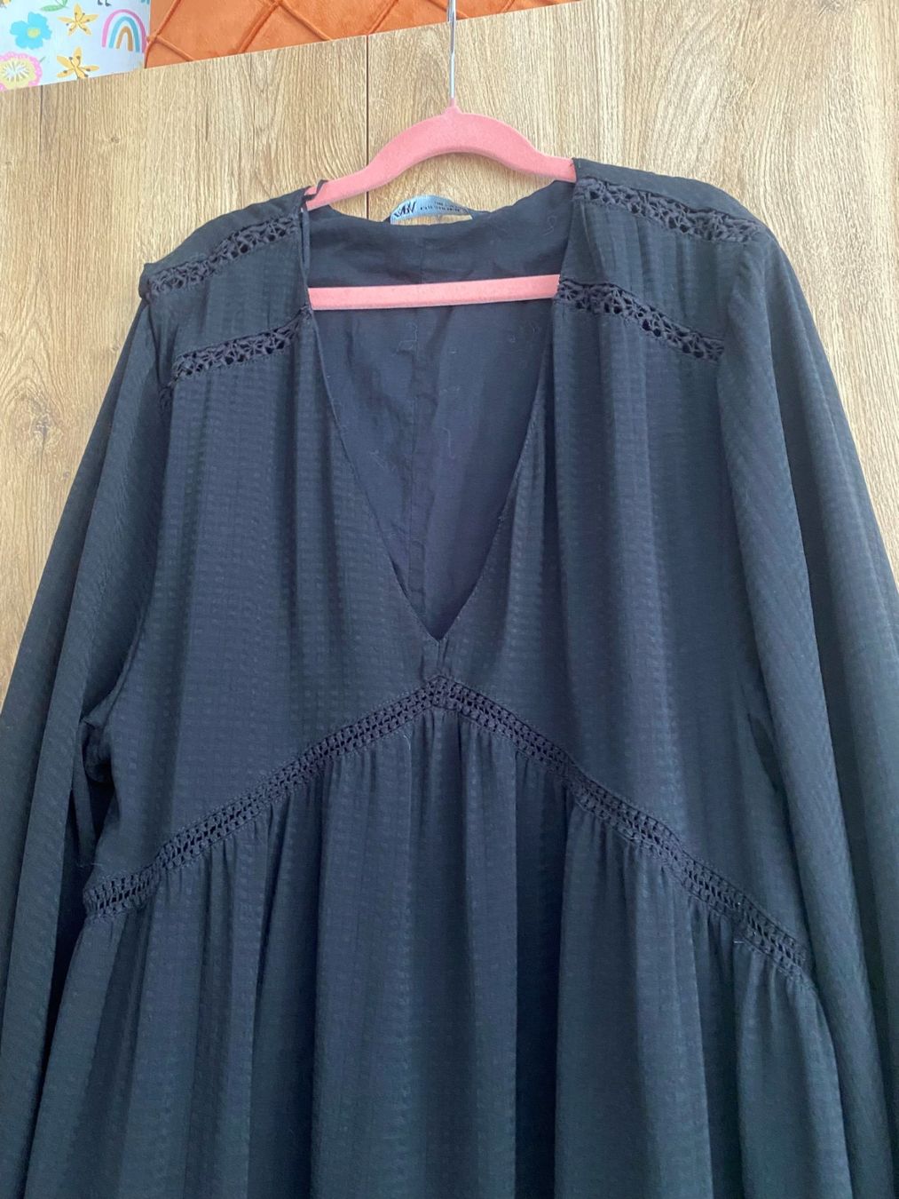 Zara Vestiti: Robe Zara noire Bohème chic – Nuovo (secondo la descrizione) da Sion venduto da pur_m89d 5