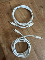  2 câbles de charge Apple USB-C vers Lightning