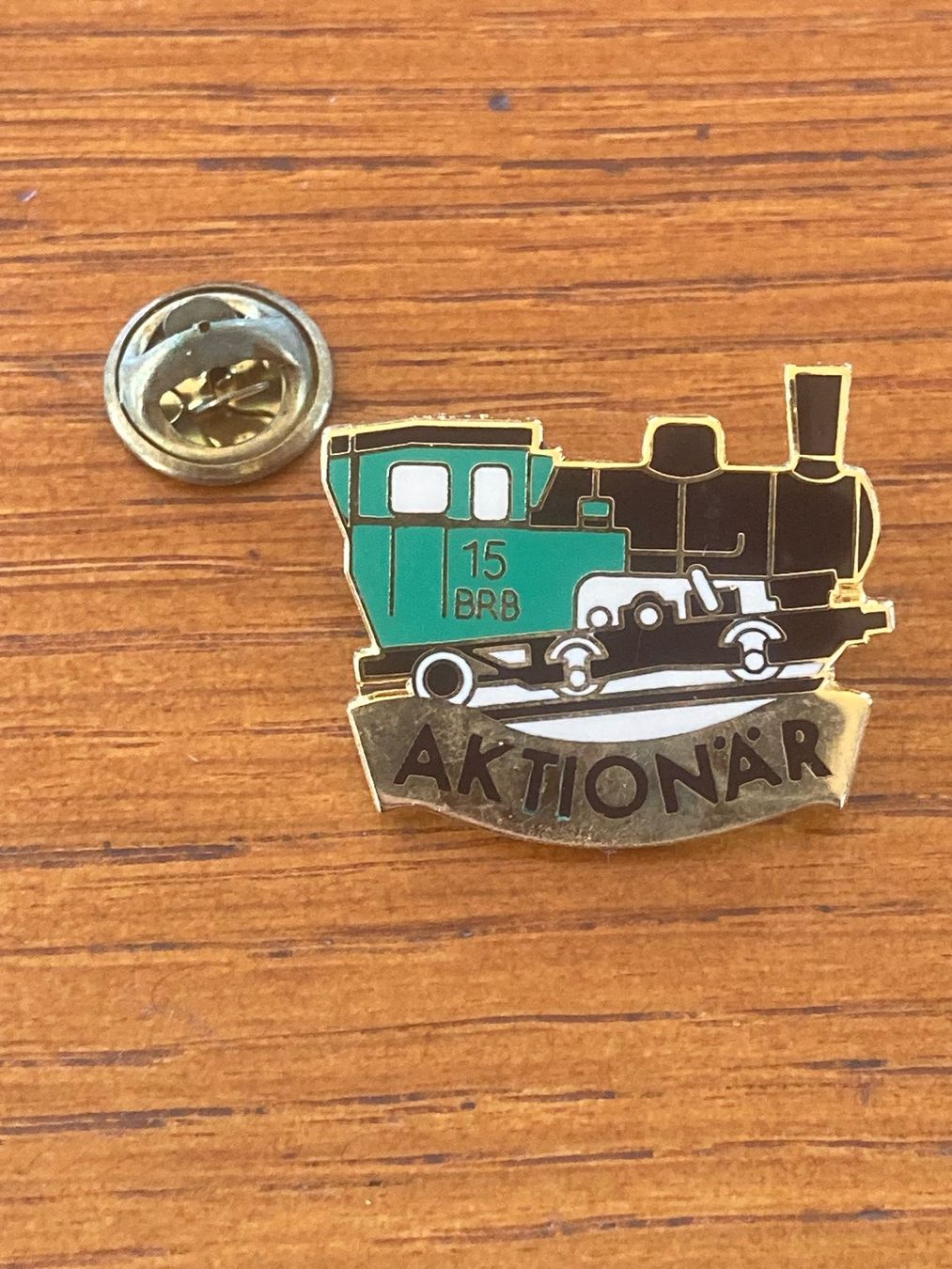 SBB/CFF/FFS Placchette & Badge: ab 1.00.- Fr.  /   "BRB  Aktionär" – Nuovo (secondo la descrizione) da Lovens venduto da Traktor69