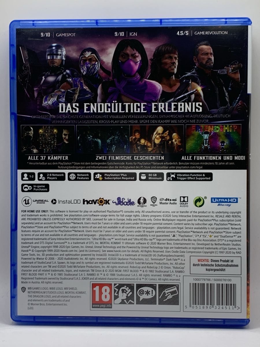 Sony Giochi: Mortal Kombat 11 Ultimate - PlayStation 5 – Nuovo (secondo la descrizione) da Ostermundigen venduto da RG-Collector 1