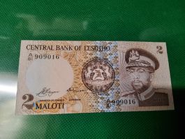 Banknote Lesotho 1981 NEU