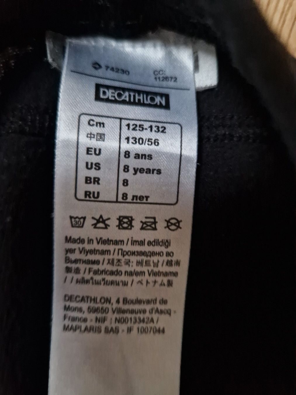 Decathlon Biancheria intima: Thermohose Decatholon 128 – Usato da Giswil venduto da monimaus08 1