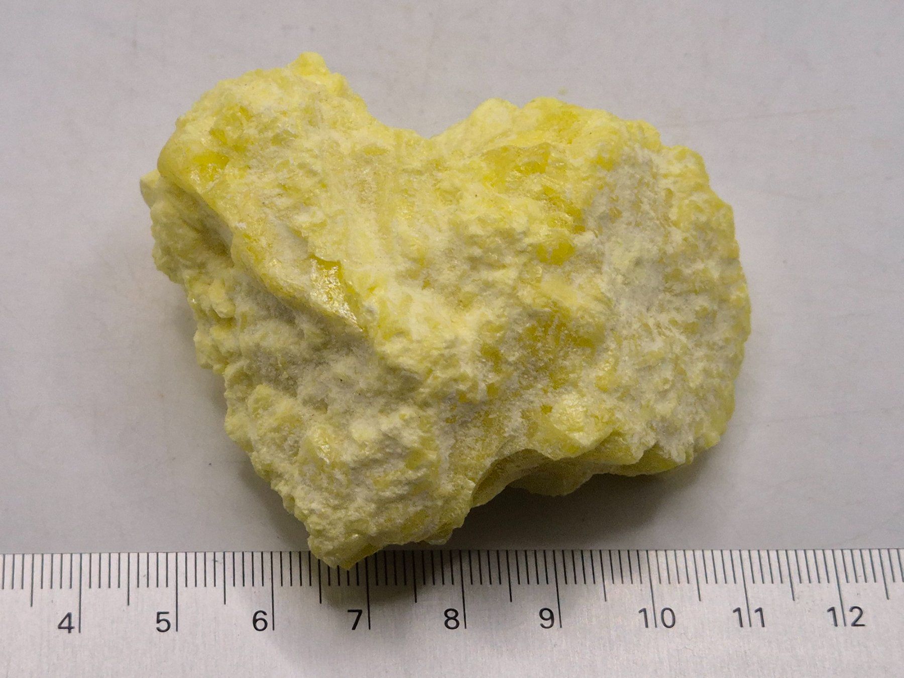 Minerali & Pietre curative: Elementarer Schwefel aus Indonesien (96) – Nuovo e nell'imballaggio originale da Winterthur venduto da LukasMineralienOase 1