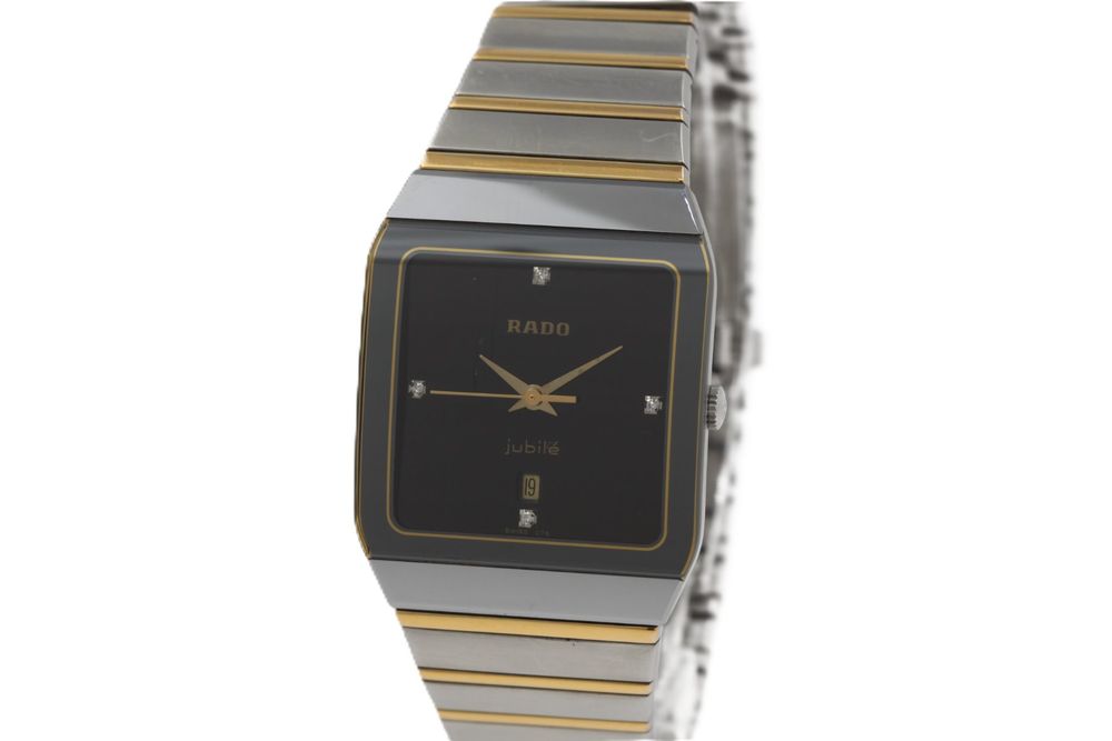 Typing Tutor Rado Herrenuhr Gebraucht Rado NCC 101 DAY/DATE GREY