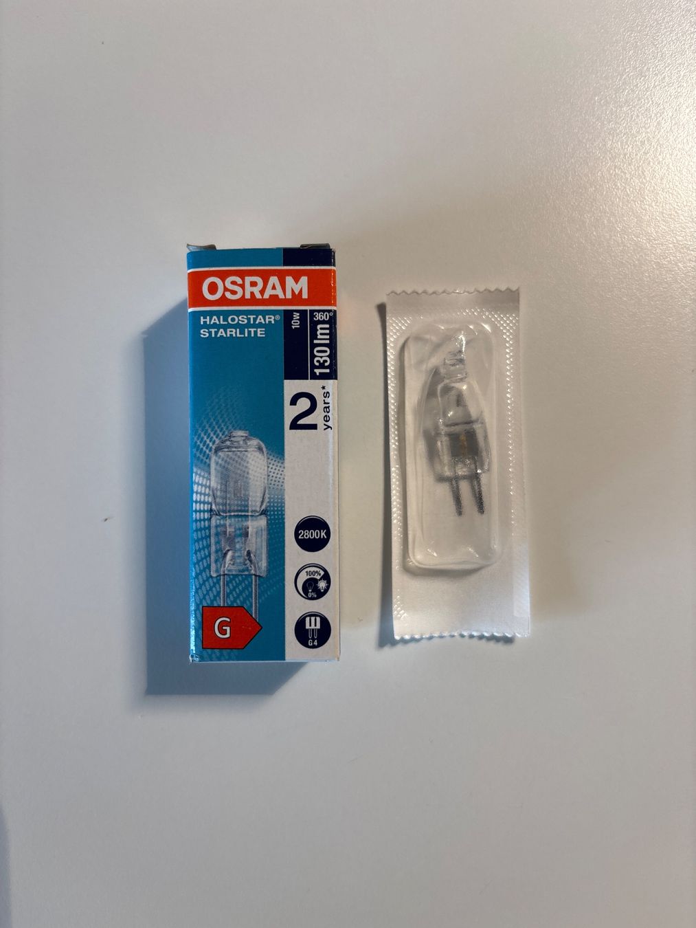 Osram Lampade: Halogen Stiftsockel 12V 10W G4 – Nuovo e nell'imballaggio originale da Kirchleerau venduto da koerbel