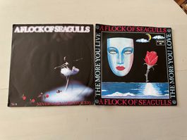 A FLOCK OF SEAGULLS tolle  Singles NEW WAVE 80's SYNTH POP