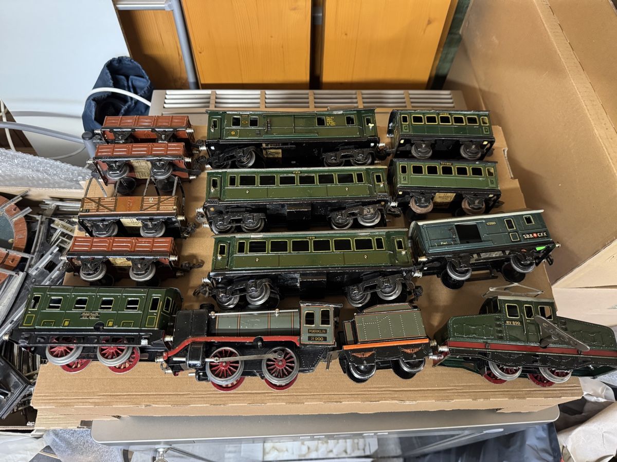 Märklin Modelleisenbahnen: Komplettanlage Spur 0 – Gebraucht aus Niederurnen von burg58