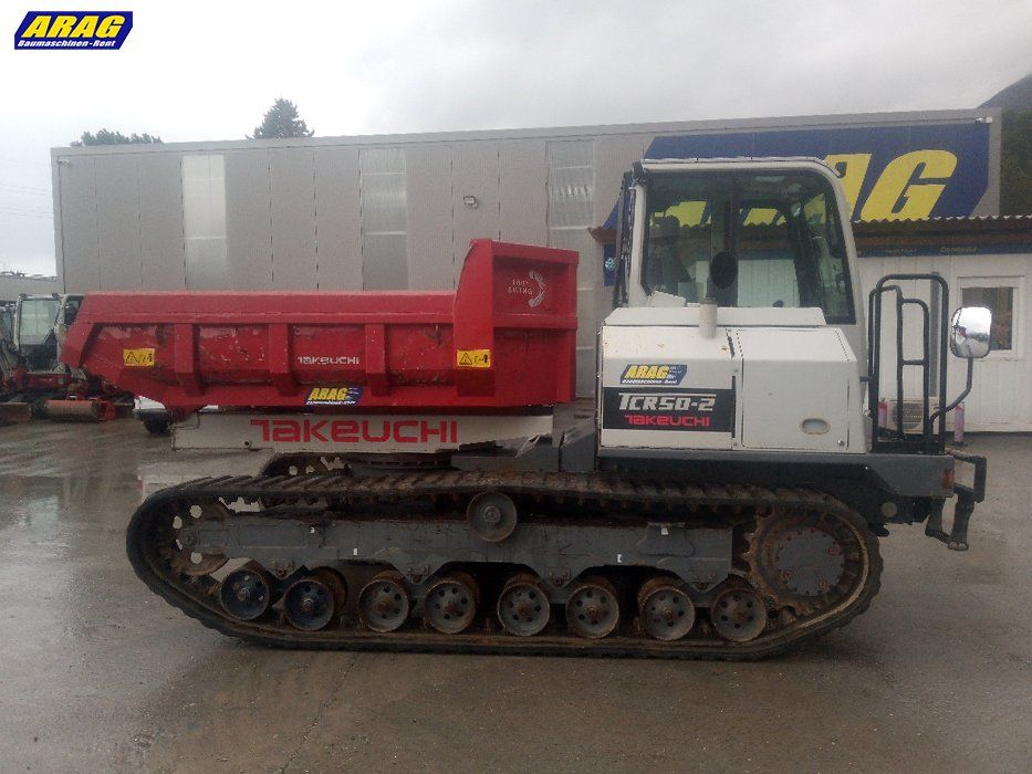 Tutte le macchine: Takeuchi TCR50-2 Raupendumper – Usato da Hasle LU venduto da Arag08 1
